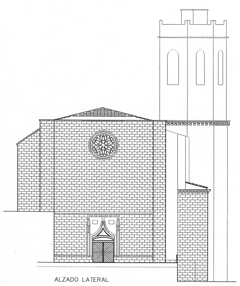 Alzado lateral